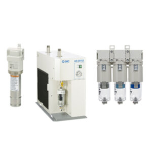 SMC Air Preparation Equipment (FRL Units, Filters, Regulators, Dryers)