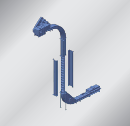 Bulk Material Handling Conveyors-NFV Flightveyor